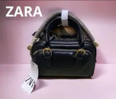 【ZARA】ロープストラップボストンバッグ