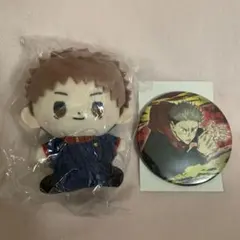 呪術廻戦　虎杖悠仁　もっちび　缶バッジ