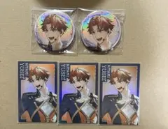 にじさんじ　にじフェス　北見遊征　缶バッジ　キラキラカード