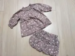 tete a tete セットアップ 長袖 トップス かぼちゃ パンツ 80㎝