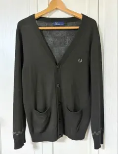 FRED PERRYフレッドペリー カーディガン ブラック