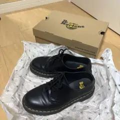 Dr. Martens ブラック レースアップシューズ 3ホール