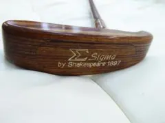 未使用　レトロ　ウッドパター　シェークスピア　1897ｙ