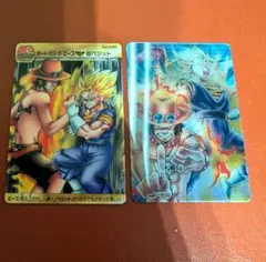ジャンプ40周年 コラボカード ドラゴンボールZ×ワンピース エース