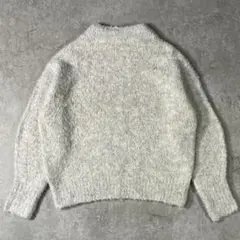 【美品】MICHEL KLEIN ミッシェルクラン モヘヤ混ニット