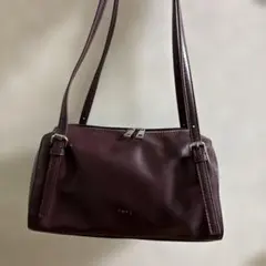 mystic [loti] ワイドボストンバッグ(ボルドー)