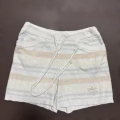 gelato pique ストライプショートパンツ