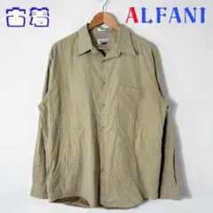 古着「90～00s ALFANI 長袖シャツ〜Lサイズ〜（汚れあり）」のサムネイル