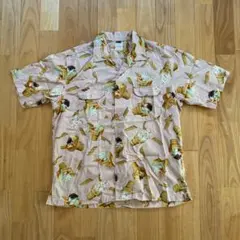 カールヘルム 総柄 アロハシャツ Lサイズ コットンのサムネイル