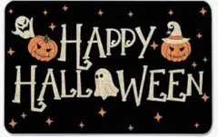 ハロウィン Sサイズ フロアマット キッチンマット 洗濯可 スベリ止め付 ②