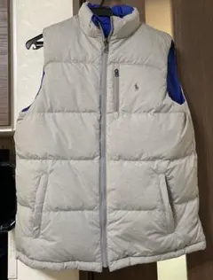 ラルフローレン リバーシブル ダウンベスト サイズ170 キッズ/メンズ