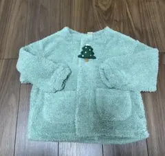 バースデイ　クリスマス　カーディガン　トップス　起毛　暖かい　110