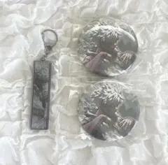 僕のヒーローアカデミア ヒロアカ 原画展 荼毘 缶バッジ キーホルダー