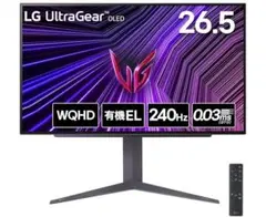 新品 有機ELゲーミングモニター OLED LG 27GS93QE-B 未開封