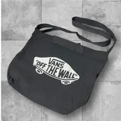 【VANS】ショルダーバッグ　トートバック　キャンバス　斜めがけ　BIGロゴ