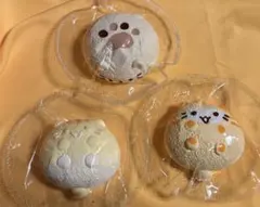スクイーズ　猫3個セット