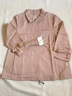 【新品/送料込/LL/タグ価格1.7万円】レディース モカ茶 スプリングコート