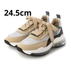 +dianaプラスダイアナエアクッションソール メッシュスニーカー24.5cmのサムネイル