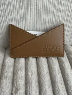 MM6 メゾン マルジェラ カードケース ブラウン サンプル品