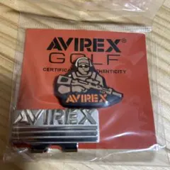 【新品未開封】AVIREX GOLF ソルジャーモチーフ ゴルフマーカー 台座付