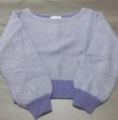 PROPORTION ブルー ニット