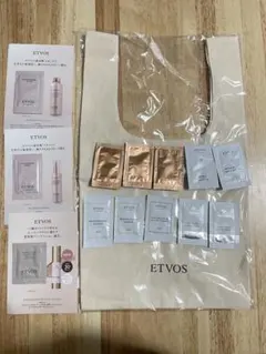 ETVOS 化粧下地サンプルとエコバッグ