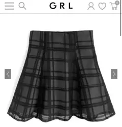 インパン裏地付きチェック柄フレアミニスカート[tu1028]