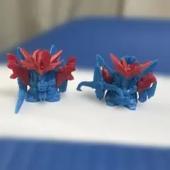 SDガンダム ガン消し 騎士ガンダム ロードガンレックス＆ロードエルガイヤー