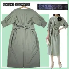 ✨美品✨RUIRUE BOUTIQUE 2Way バルーンスリーブワンピース3L