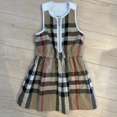 新品同様) BURBERRY 長袖 ラグビーシャツ ワンピース 152cm | Mercari