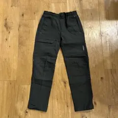 ワークマン キッズ 子供 Fieldcore ブラック カーゴパンツ 130