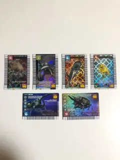 甲虫王者ムシキング カード 6枚セット SEGA セガ 2003 2005