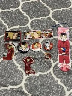ハイキュー 孤爪研磨 グッズセット 缶バッジ/カード バラ売り不可