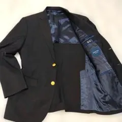 kent 金ボタン 紺ブレザー 背抜き AB6 テーラードジャケット