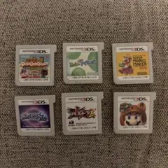 ニンテンドー3DS ソフト 6本セット まとめ売り