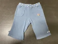 ミキハウス　うさこちゃん刺繍ハーフパンツ　110