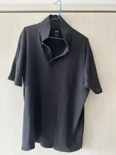 ユニクロ　ブラック ポロシャツ 半袖