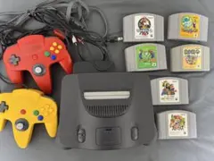 動作確認済】Nintendo 64 コントローラー 64GBパック ソフト7本 - メルカリ