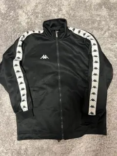 90s kappa カッパ トラックトップ ジャージ ブラック＆ホワイト