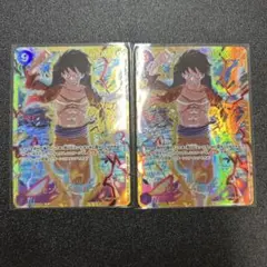 ワンピースカード　ルフィ　シークレット　2枚セット