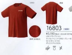 バドミントン ウェア