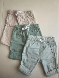 h&m ベビー服 3点セット パンツ 6-9m