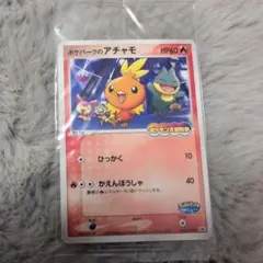 ポケパーク　アチャモ　プロモ　未開封