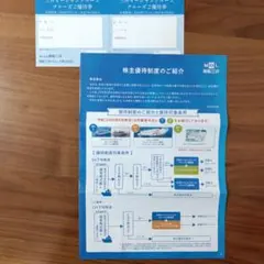 商船三井 株主優待 クルーズご優待券 2枚のサムネイル
