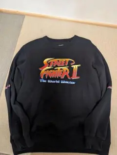 ストリートファイターII 黒 スウェット Lサイズ ストII