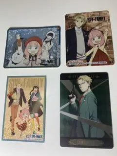 SPY×FAMILY シール & カード 【4枚セット】