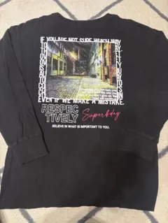 branshes 長袖カットソー 黒