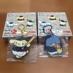 WBC日本代表キャラクター アクリルキーホルダー　ポムポムプリン&タキシードサム