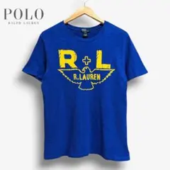 90s POLO ポロ ラルフローレン Tシャツ 青