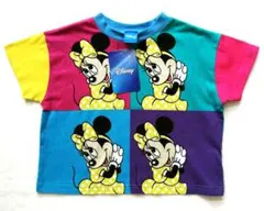 ディズニー　ミニー　切り替え　半袖Tシャツ　チマジロのサムネイル